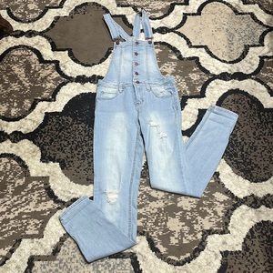 Denim Overalls